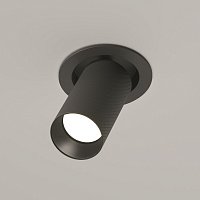 Maytoni Technical Artisan Встраиваемый светильник цвет: черный C081CL-01-GU10-B