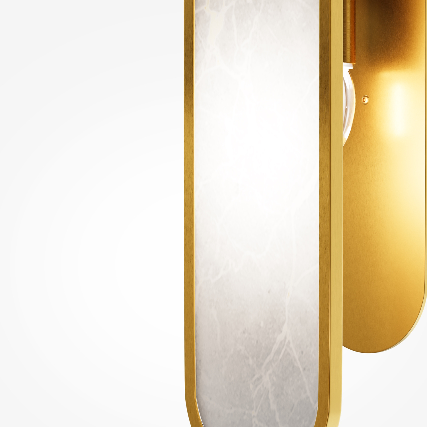 Maytoni Modern Marmo Настенный светильник (бра) цвет: латунь MOD099WL-02G