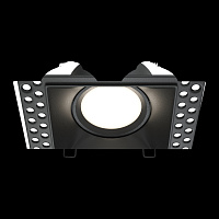 Maytoni Technical Dot Встраиваемый светильник цвет: черный DL042-01-SQ-B