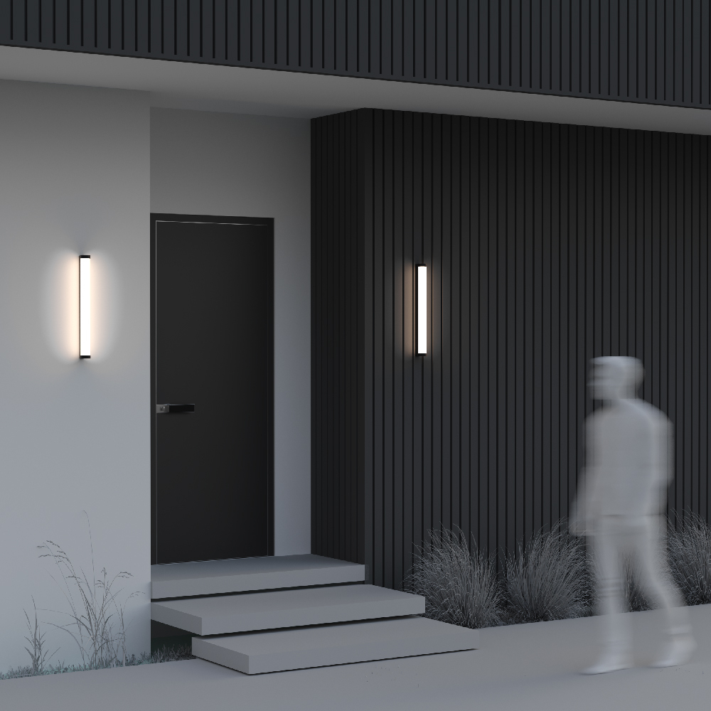 Maytoni Outdoor Rounge Настенный светильник (бра) цвет: черный O482WL-L16B3K