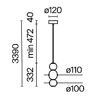 Maytoni Modern Drop Подвесной светильник цвет: хром MOD273PL-L16CH3K