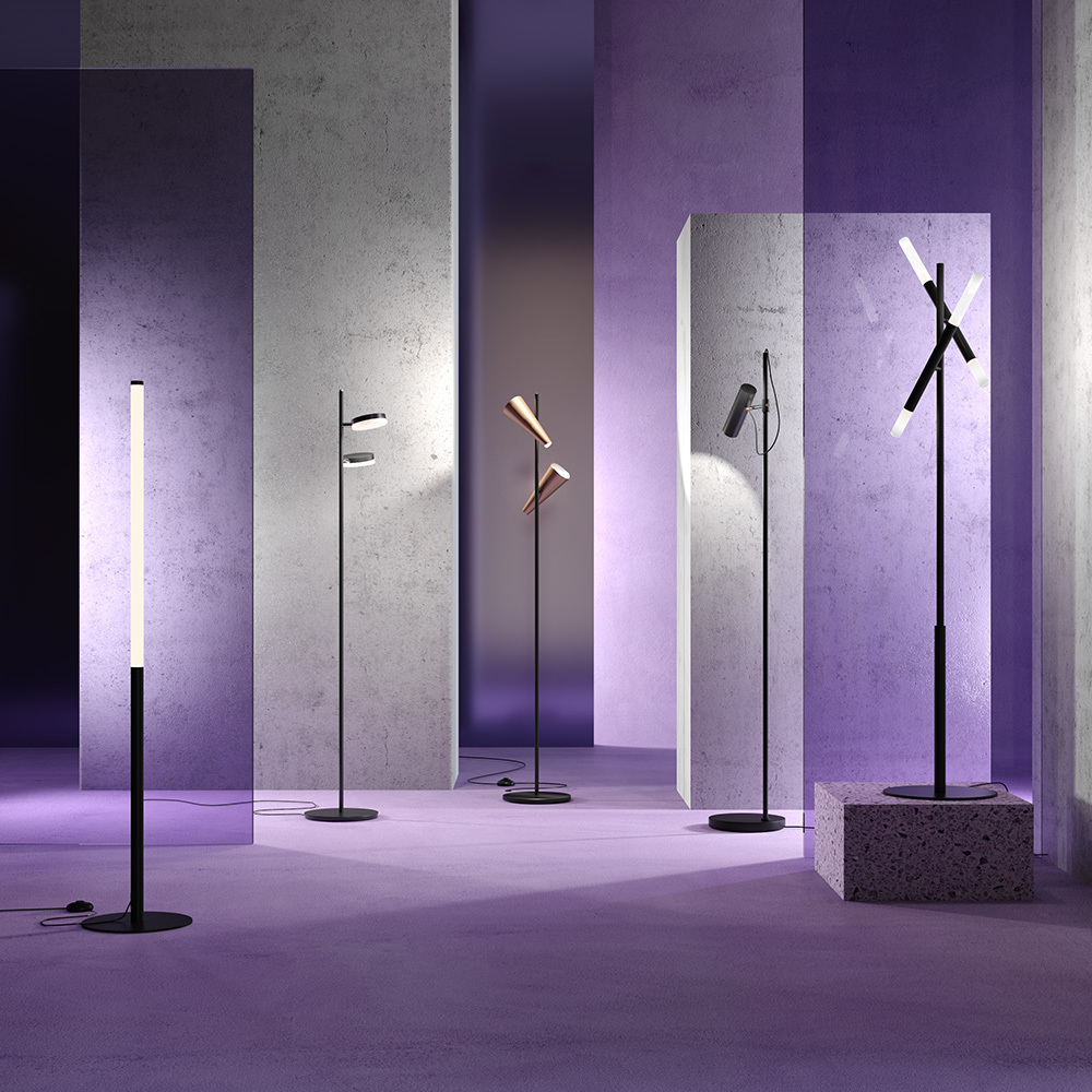Maytoni Modern Vigo Напольный светильник (торшер) цвет: черный MOD070FL-02B