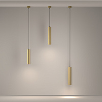 Maytoni Technical Artisan Подвесной светильник цвет: матовое золото P082PL-GU10-MG