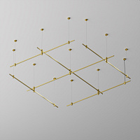 Maytoni Technical Busbar trunkings Flarity Шинопровод накладной/подвесной цвет: латунь TRX154-112BS