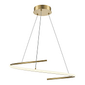 Maytoni Modern Curve Подвесной светильник цвет: латунь MOD242PL-L33BSK