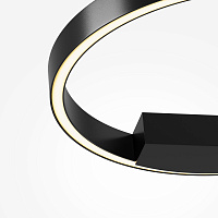 Maytoni Modern Rim Настенный светильник (бра) цвет: черный MOD058WL-L25BK