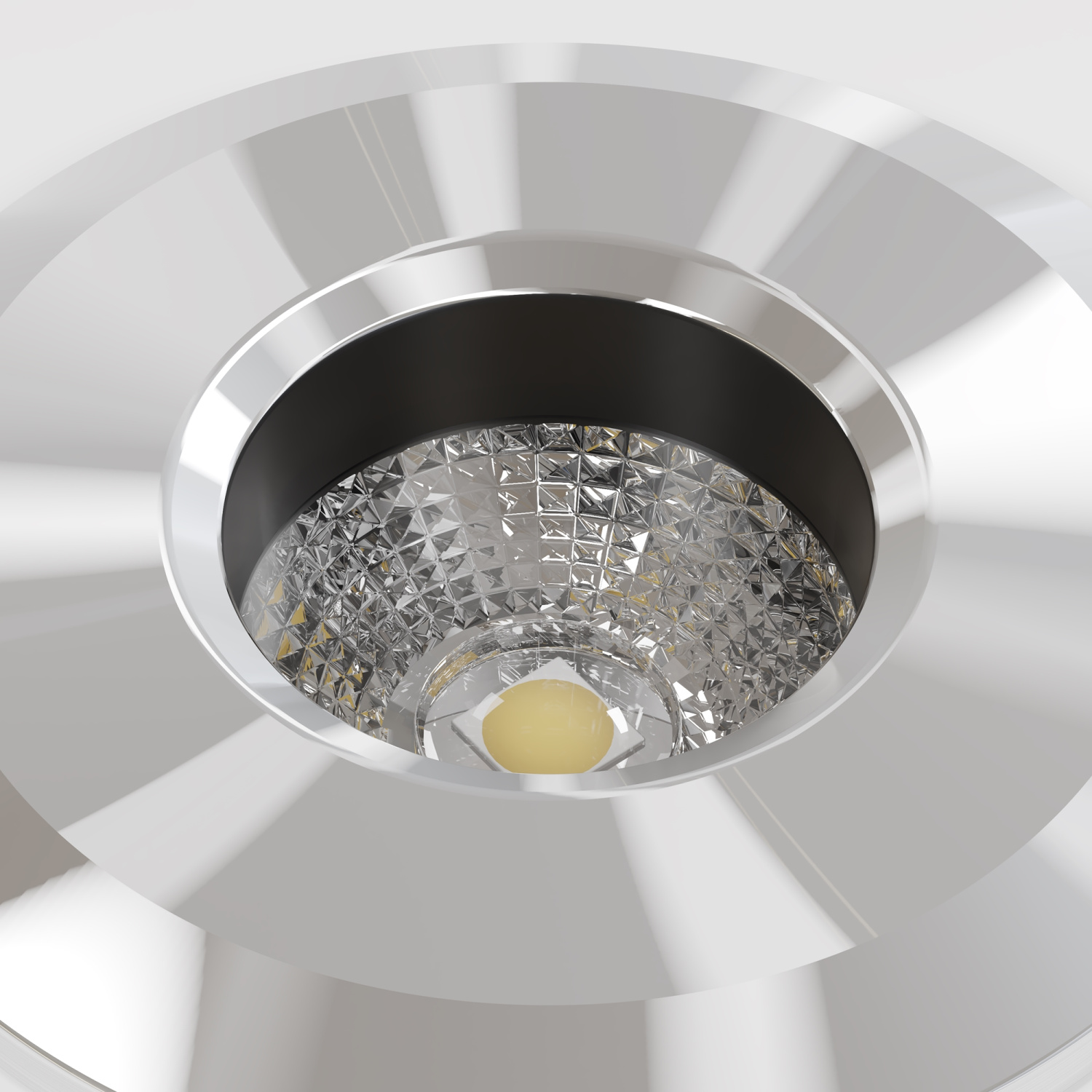 Maytoni Outdoor Flash Встраиваемый светильник цвет: серебро O044DL-L1S3K3