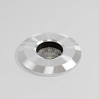 Maytoni Outdoor Flash Встраиваемый светильник цвет: серебро O044DL-L1S3K3