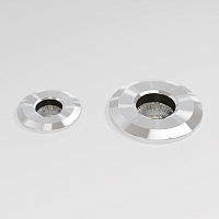 Maytoni Outdoor Flash Встраиваемый светильник цвет: серебро O044DL-L1S3K3