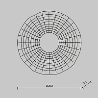 Maytoni Modern Sparkle Настенный светильник (бра) цвет: латунь MOD343WL-L5BS3K3