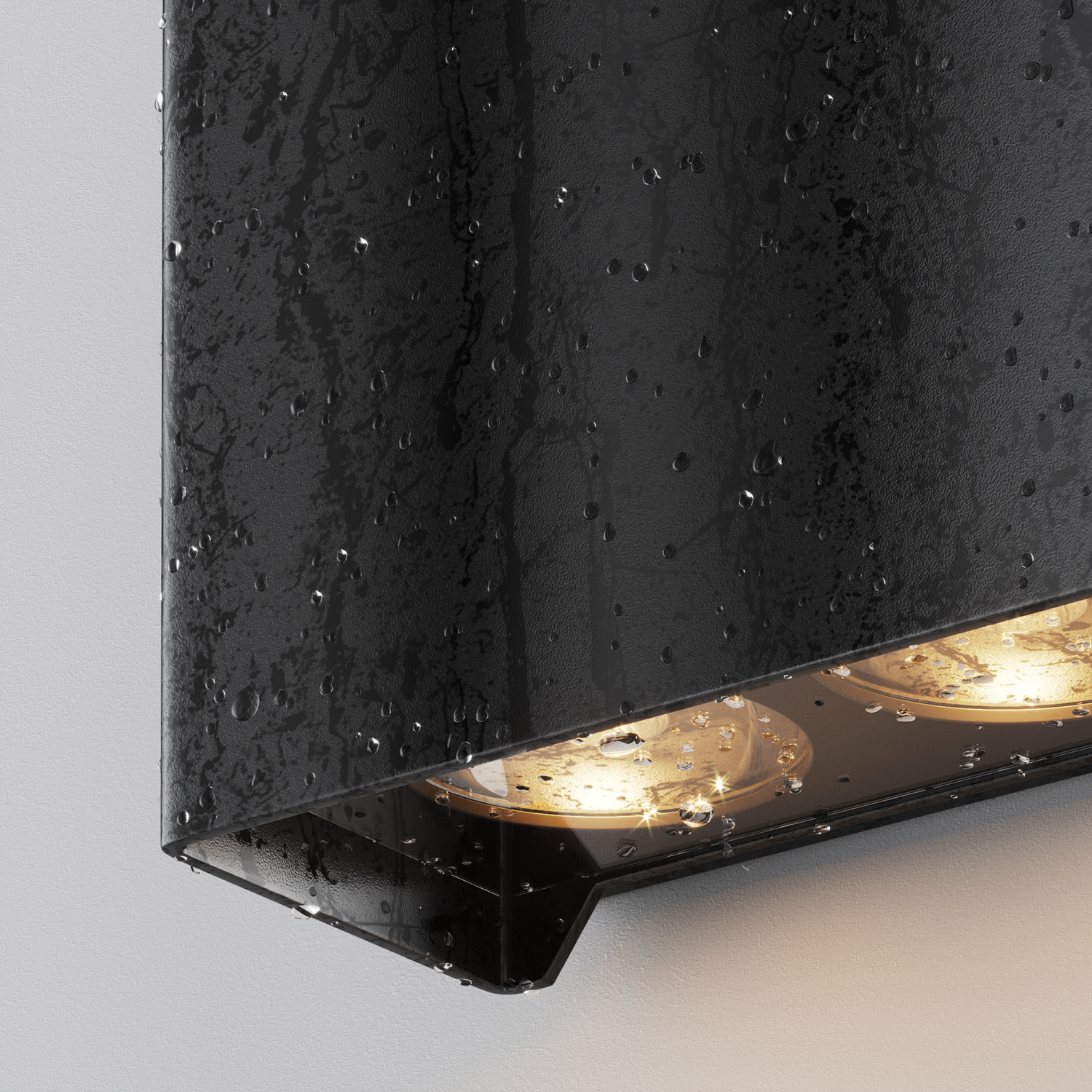 Maytoni Outdoor Shell Настенный светильник (бра) цвет: черный O570WL-L20B3K