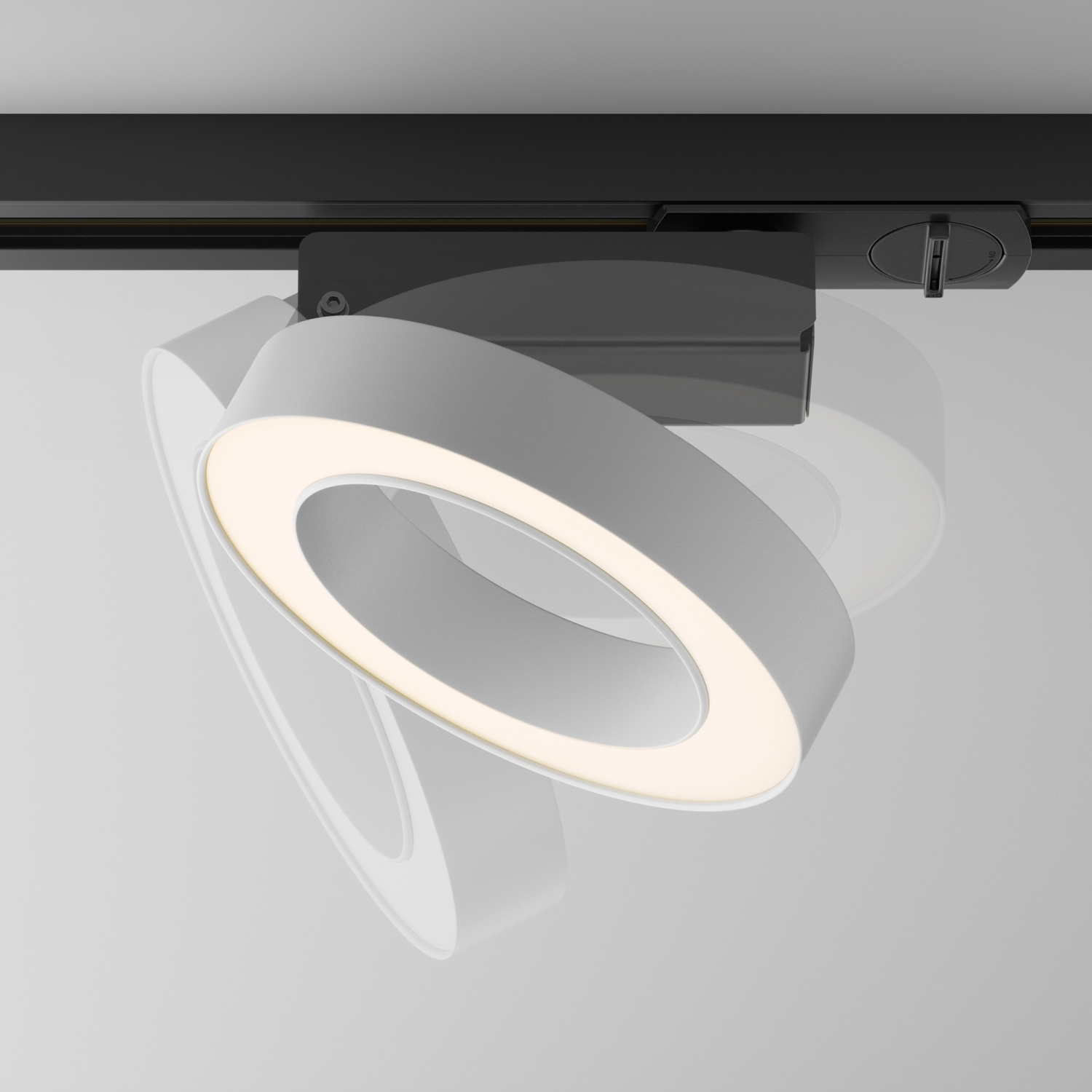 Maytoni Technical Rim Трековый светильник цвет: черный TR044-1-12W3K-W