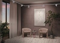 Maytoni Technical Rim Трековый светильник цвет: черный TR044-1-12W3K-W