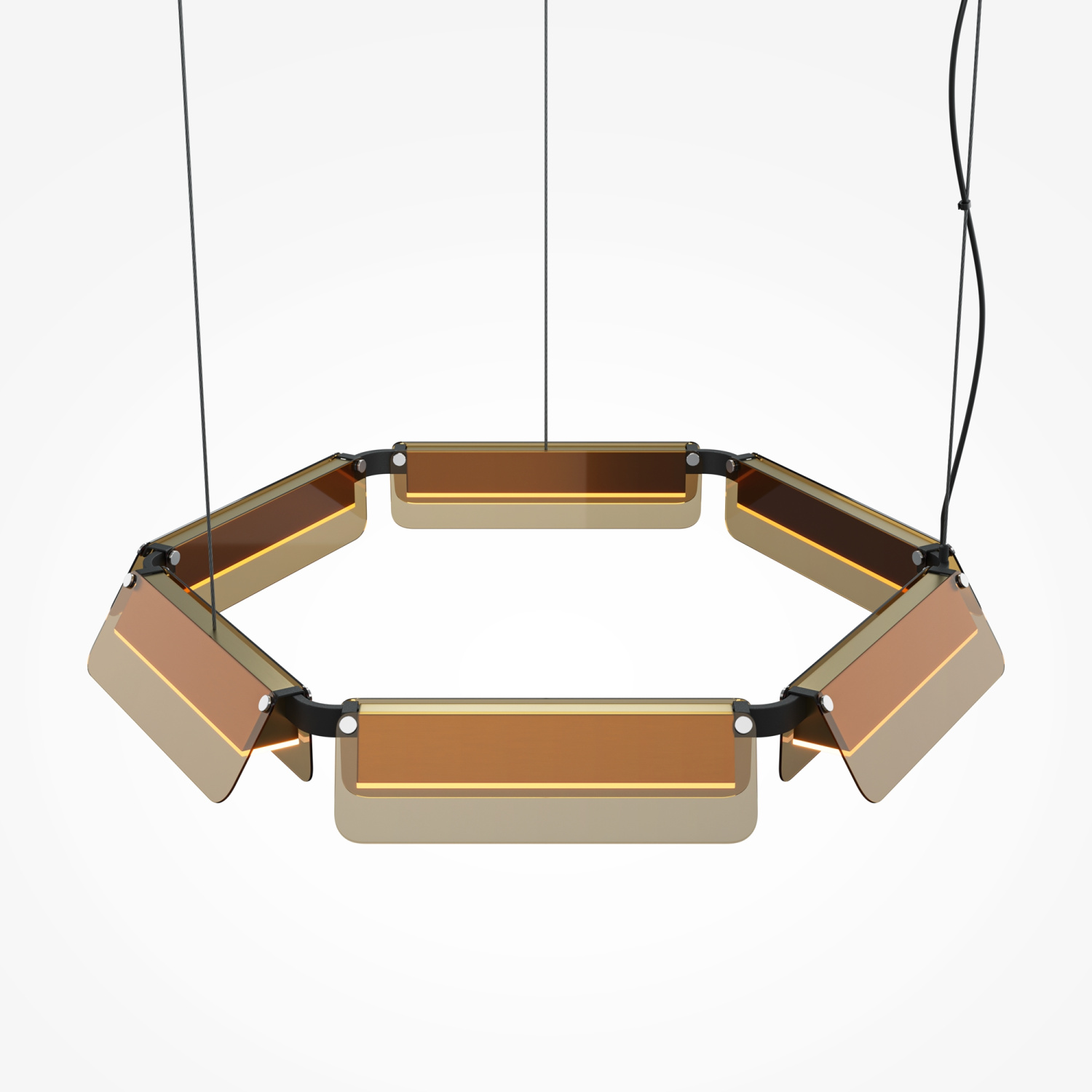 Maytoni Modern Flat Подвесной светильник цвет: черный MOD296PL-L40BC3K