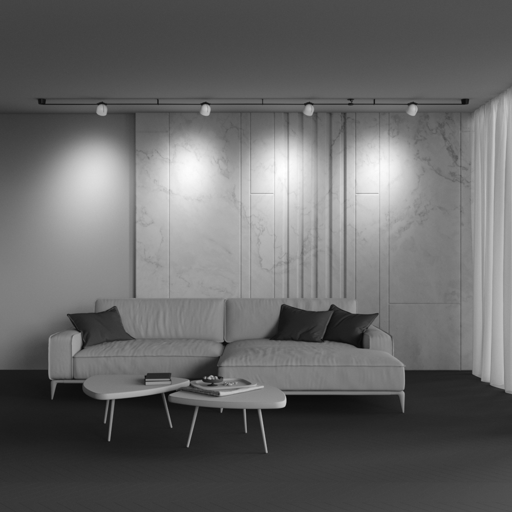 Maytoni Technical Cup Подвесной светильник цвет: черный TR124B-12W4K-M-W