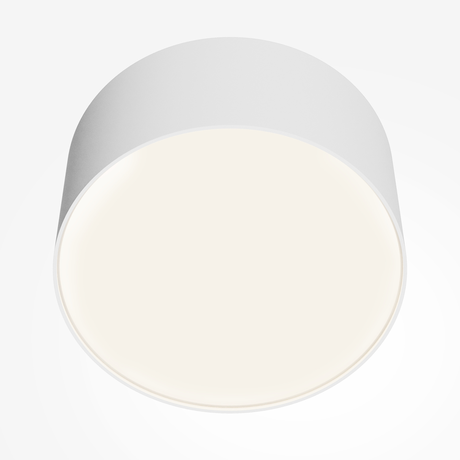 Maytoni Technical Zon Потолочный светильник цвет: белый C032CL-12W3K-RD-W