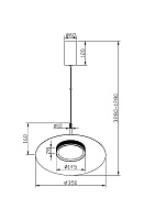 Maytoni Modern El Подвесной светильник цвет: черный MOD041PL-L15B3K1