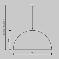 Maytoni Modern Dome Подвесной светильник цвет: белый MOD169PL-05W1