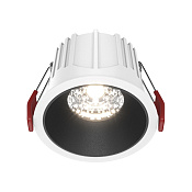 Maytoni Technical Alfa LED Встраиваемый светильник цвет: бело-черный DL043-01-15W4K-RD-WB
