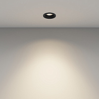 Maytoni Technical Mini Встраиваемый светильник цвет: черный DL059-7W3K-B