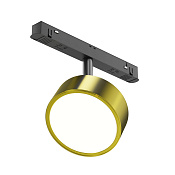 Maytoni Technical Rado Трековый светильник цвет: черный и латунь TR040-4-18W3K-DS-BBS