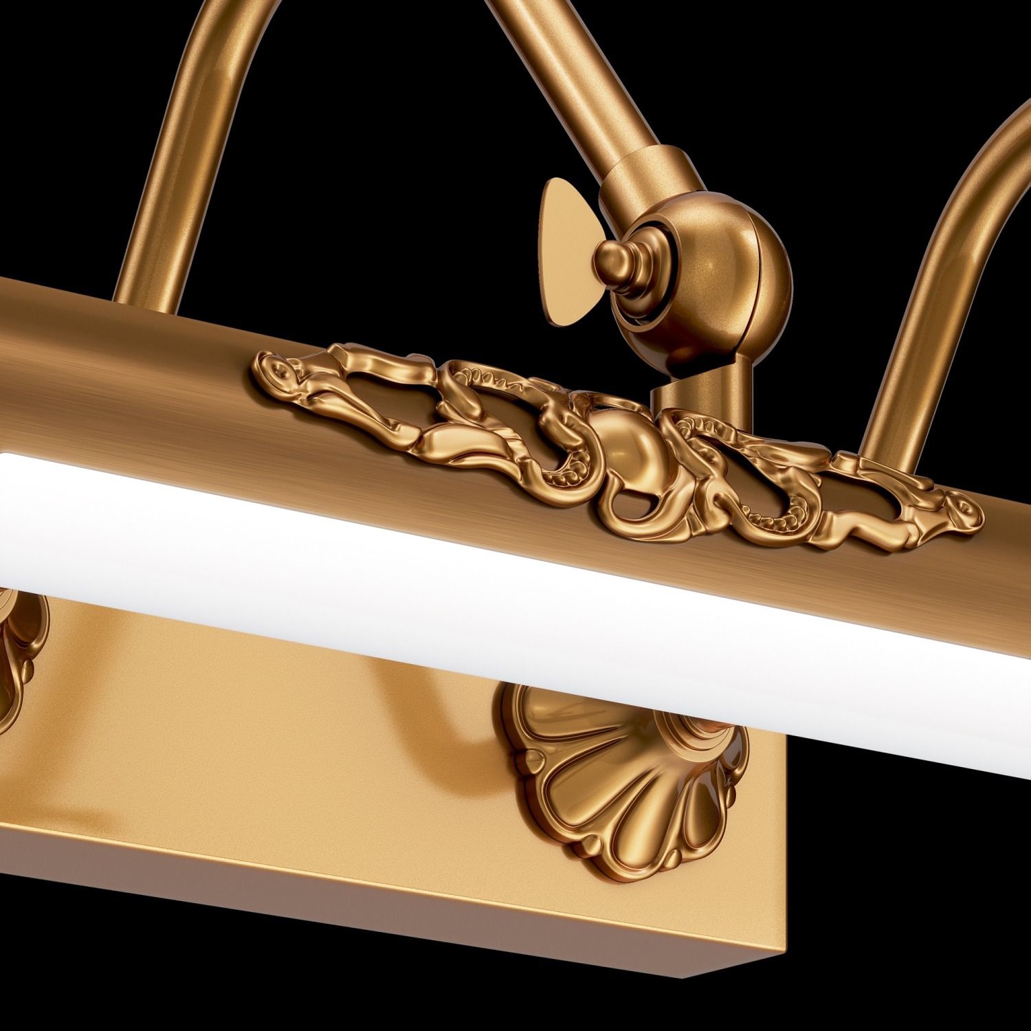 Maytoni Modern Oculus Подсветка цвет: золото MIR014WL-L10G3K