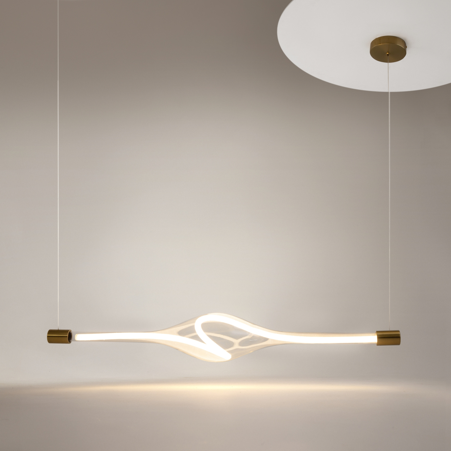 Maytoni Modern Loop Подвесной светильник цвет: латунь MOD290PL-L23BS3K