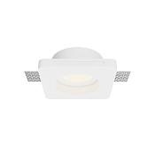 Maytoni Technical Gyps Modern Встраиваемый светильник цвет: белый DL002-GU10-01-W