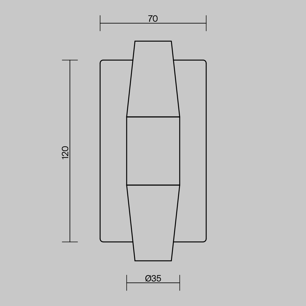 Maytoni Modern Arana Настенный светильник (бра) цвет: латунь MOD401WL-L6BS3K