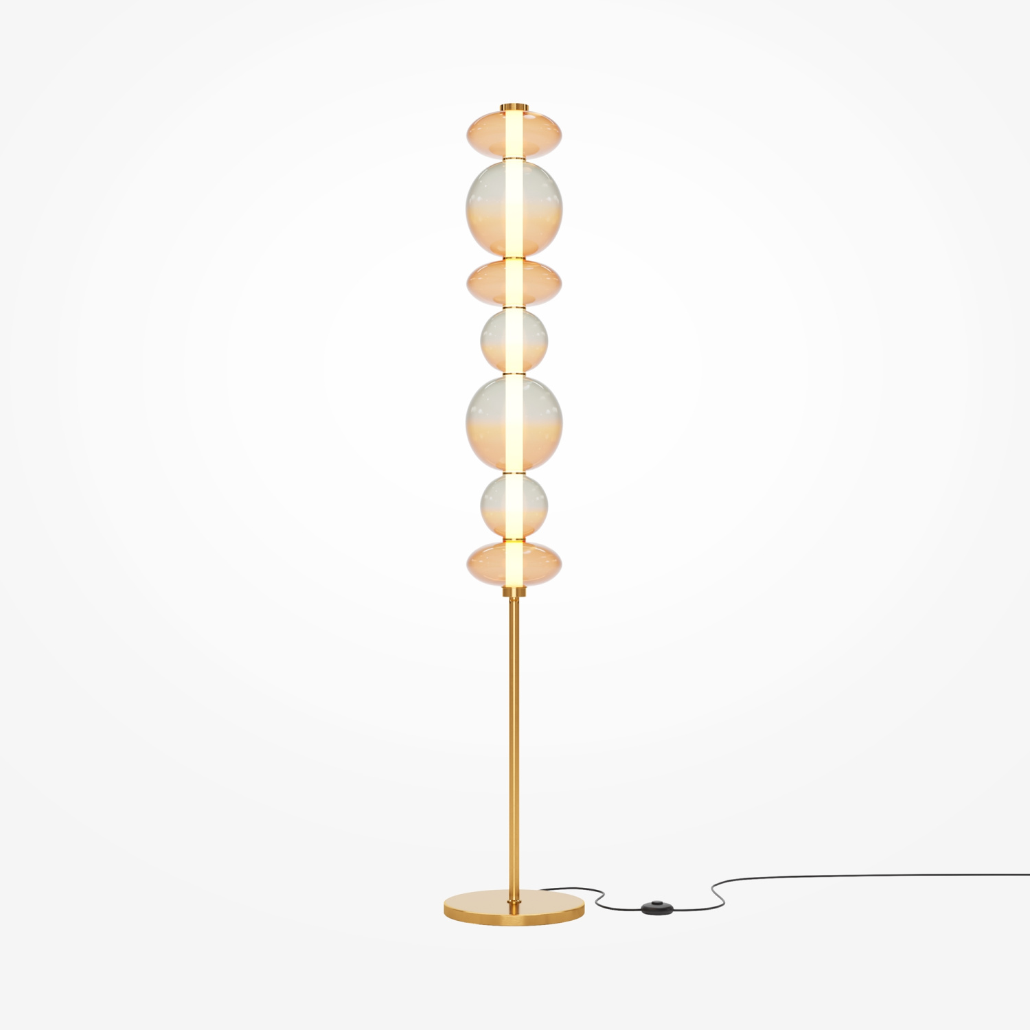 Maytoni Modern Futuro Напольный светильник (торшер) цвет: латунь MOD307FL-L40BS3K