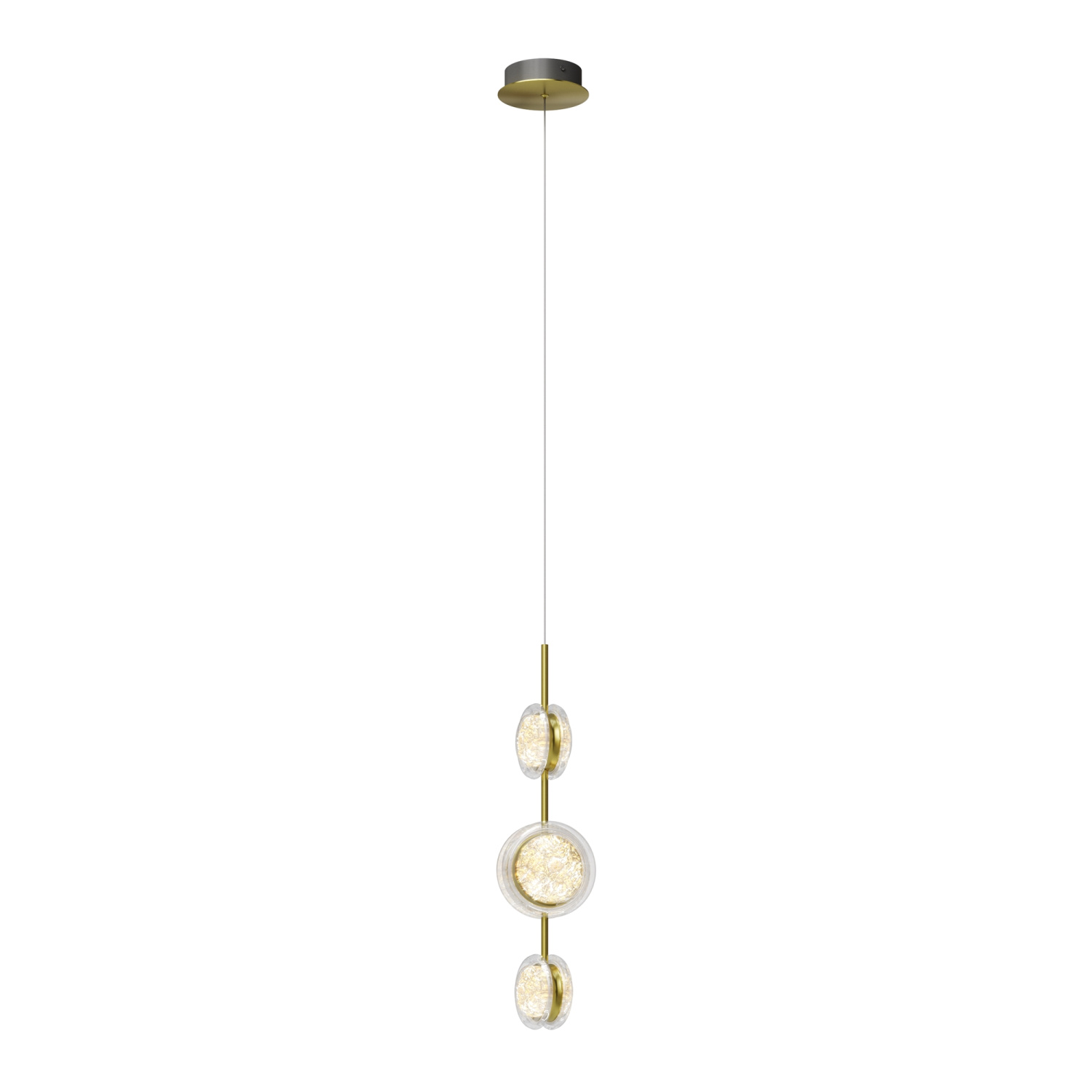 Maytoni Modern Pharao Подвесной светильник цвет: черный и латунь MOD361PL-L22BS3K