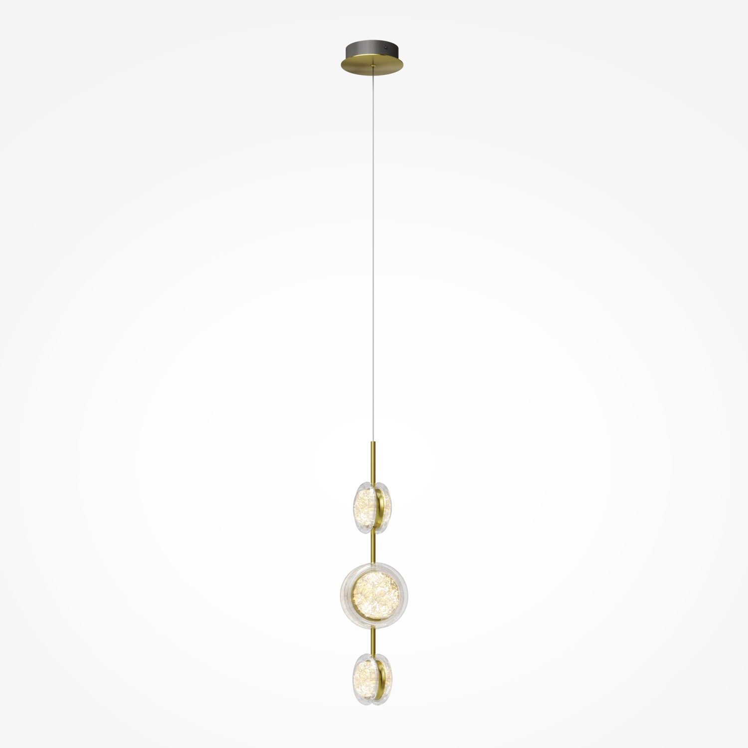 Maytoni Modern Pharao Подвесной светильник цвет: черный и латунь MOD361PL-L22BS3K