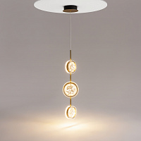 Maytoni Modern Pharao Подвесной светильник цвет: черный и латунь MOD361PL-L22BS3K