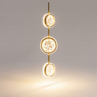 Maytoni Modern Pharao Подвесной светильник цвет: черный и латунь MOD361PL-L22BS3K