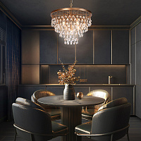 Maytoni Classic Linn Подвесной светильник цвет: золото MOD091PL-07G