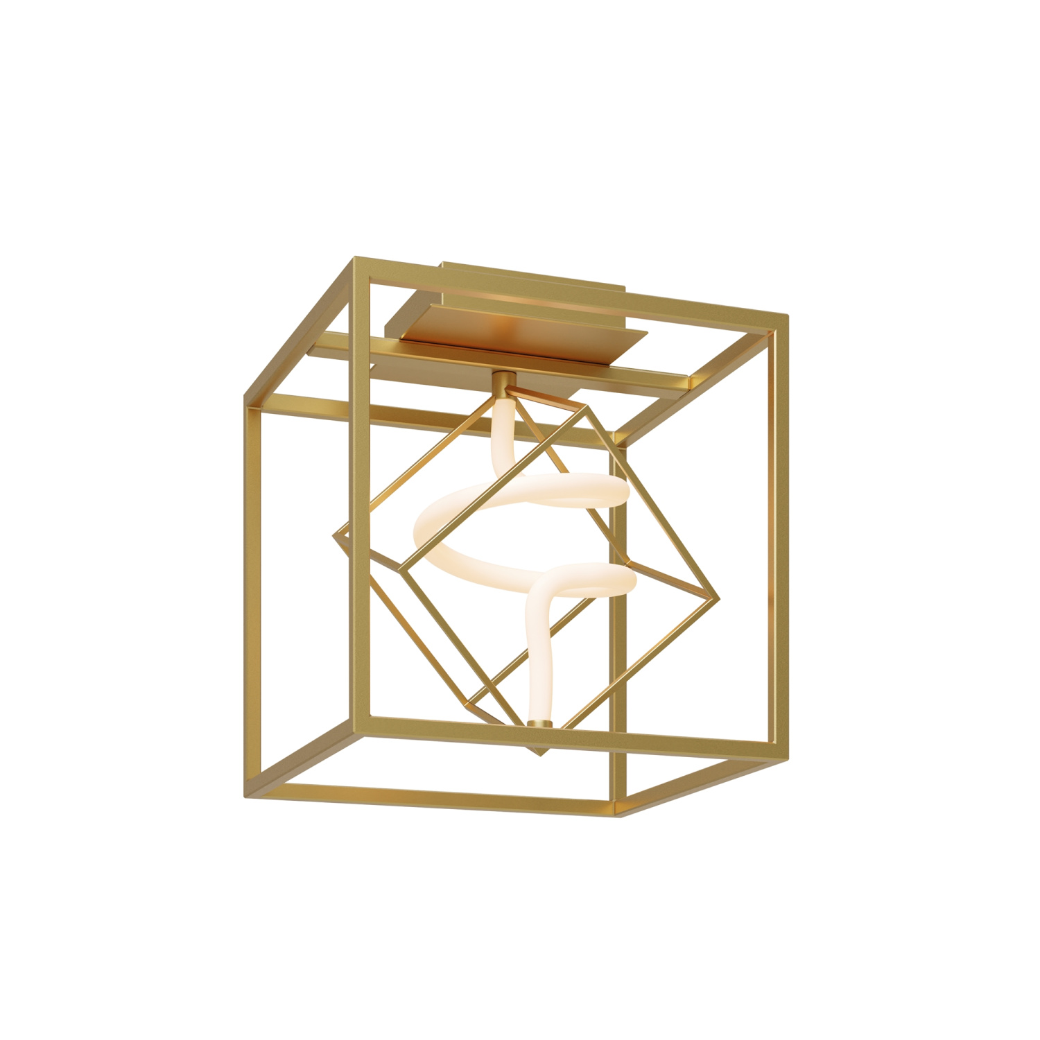 Maytoni Modern Membrane Потолочный светильник цвет: латунь MOD345CL-L9BS3K