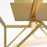 Maytoni Modern Membrane Потолочный светильник цвет: латунь MOD345CL-L9BS3K