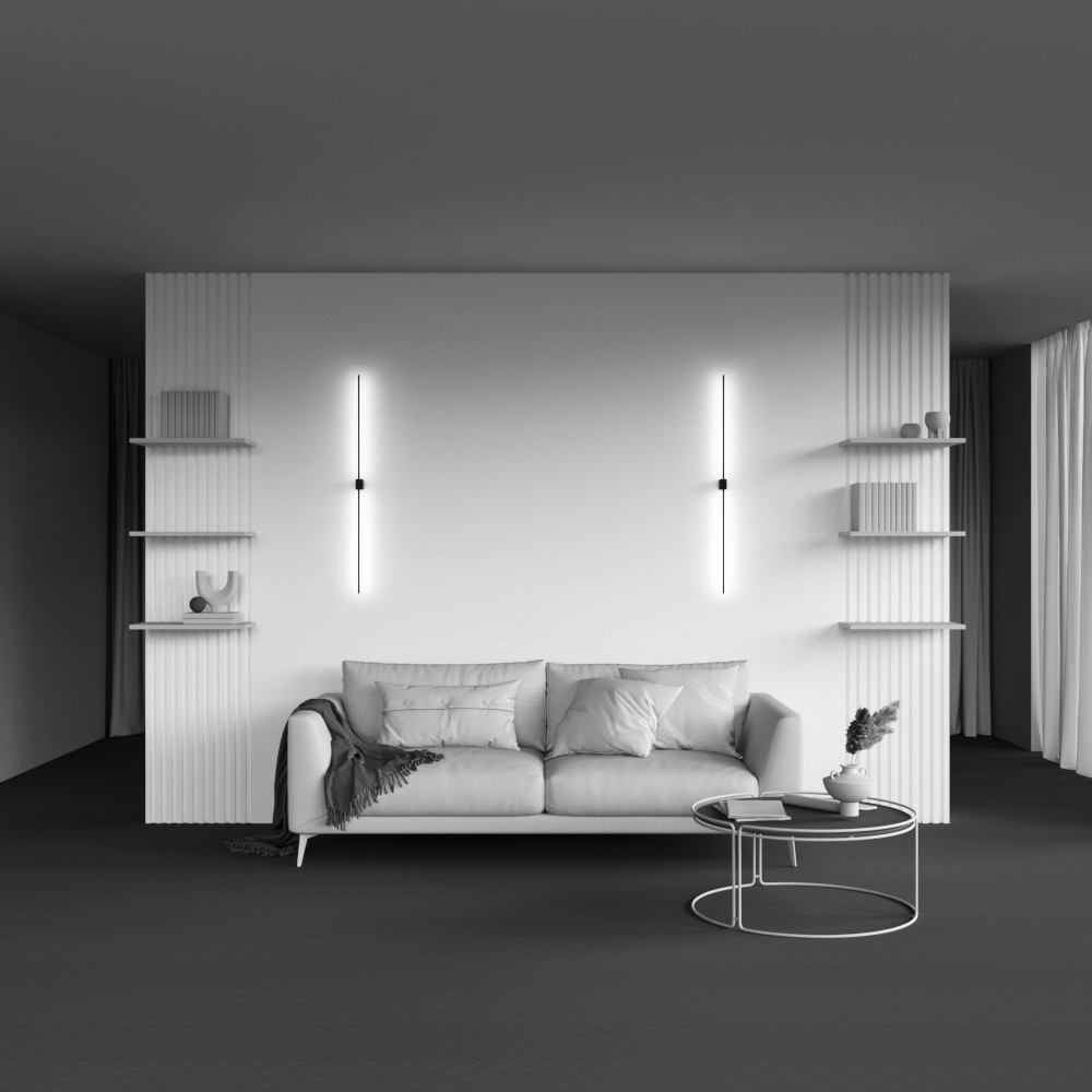 Maytoni Technical Pars Настенный светильник (бра) цвет: черный C071WL-L12B3K