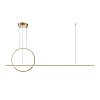 Maytoni Modern Halo Подвесной светильник цвет: латунь MOD247PL-L49BSK