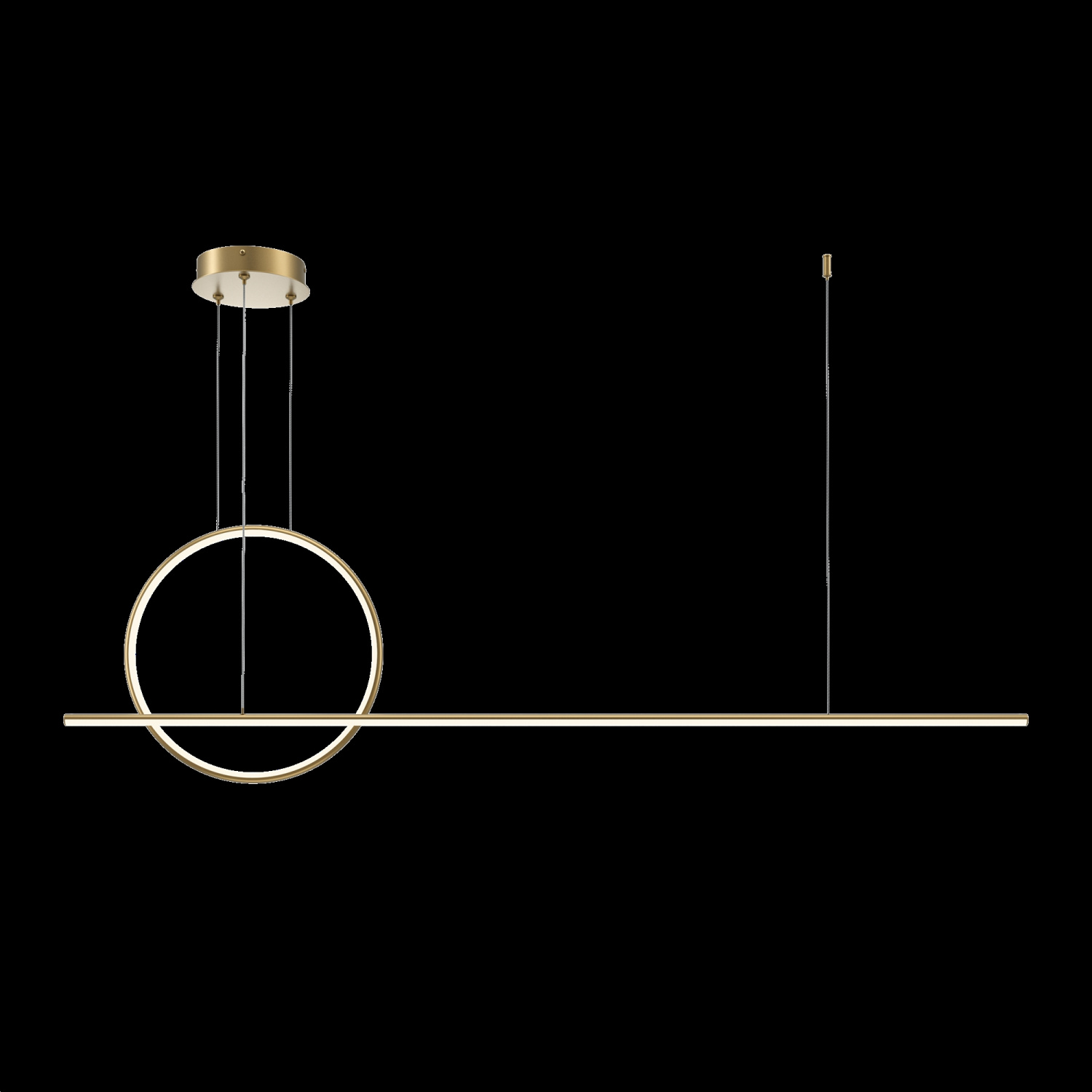 Maytoni Modern Halo Подвесной светильник цвет: латунь MOD247PL-L49BSK