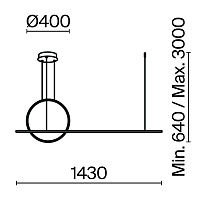 Maytoni Modern Halo Подвесной светильник цвет: латунь MOD247PL-L49BSK