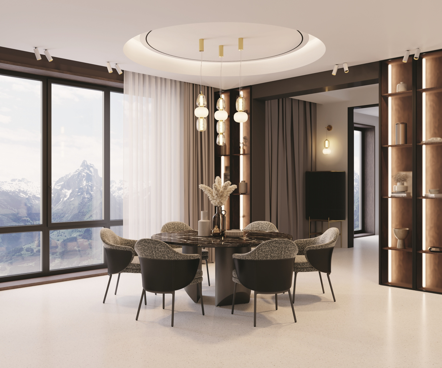 Maytoni Modern Pattern Подвесной светильник цвет: золото MOD267PL-L32G3K