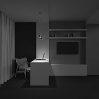 Maytoni Technical Polar Подвесной светильник цвет: серебро P088PL-GX53-S