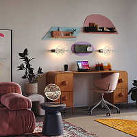 Maytoni Modern Mangata Настенный светильник (бра) цвет: хром MOD387WL-L8CH3K