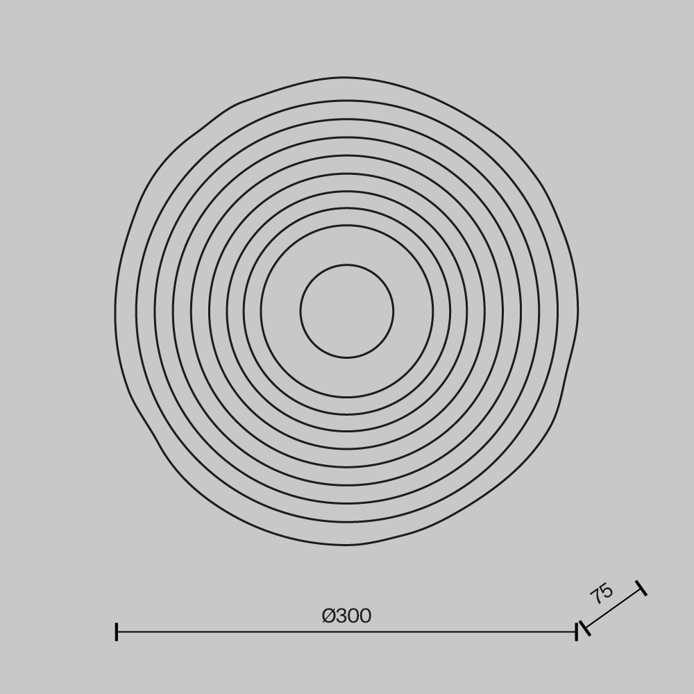 Maytoni Modern Sparkle Настенный светильник (бра) цвет: латунь MOD343WL-L5BS3K1