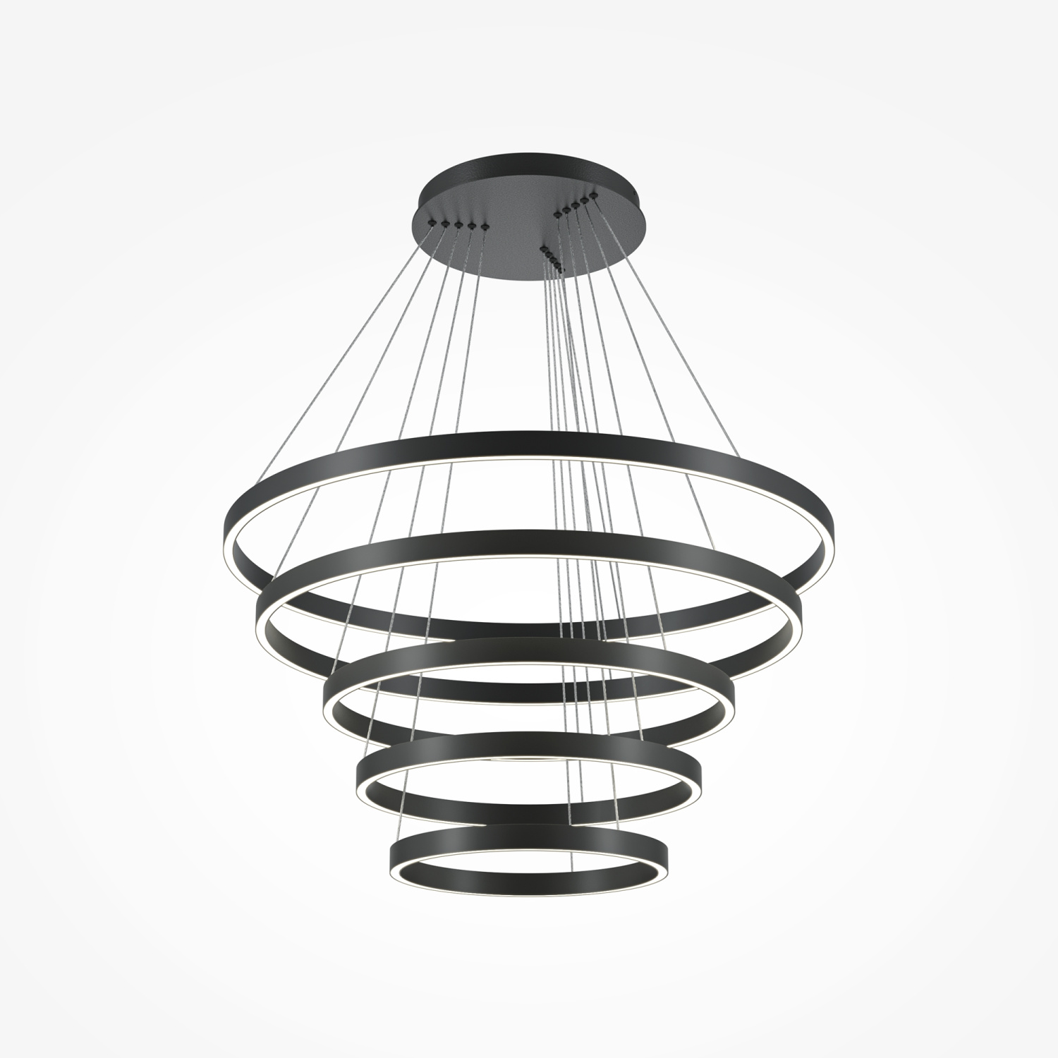 Maytoni Modern Rim Подвесной светильник цвет: черный MOD058PL-L200BK