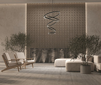 Maytoni Modern Rim Подвесной светильник цвет: черный MOD058PL-L200BK