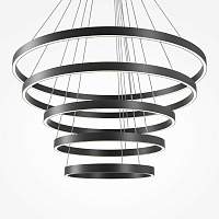 Maytoni Modern Rim Подвесной светильник цвет: черный MOD058PL-L200BK