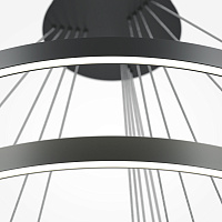 Maytoni Modern Rim Подвесной светильник цвет: черный MOD058PL-L200BK