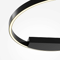 Maytoni Modern Rim Настенный светильник (бра) цвет: черный MOD058WL-L35BK